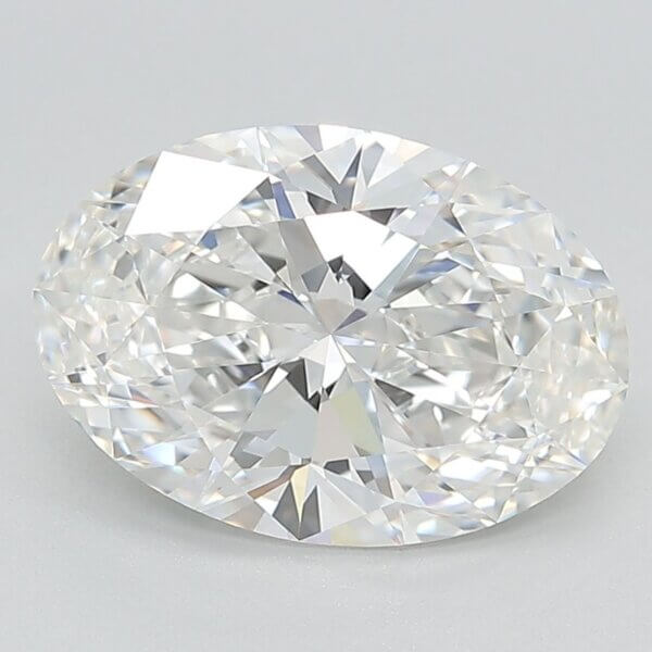 3.13 Carat Oval Lab-Grown Diamond
