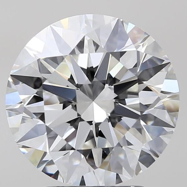 3.17 Carat Round Brilliant Natural Diamond