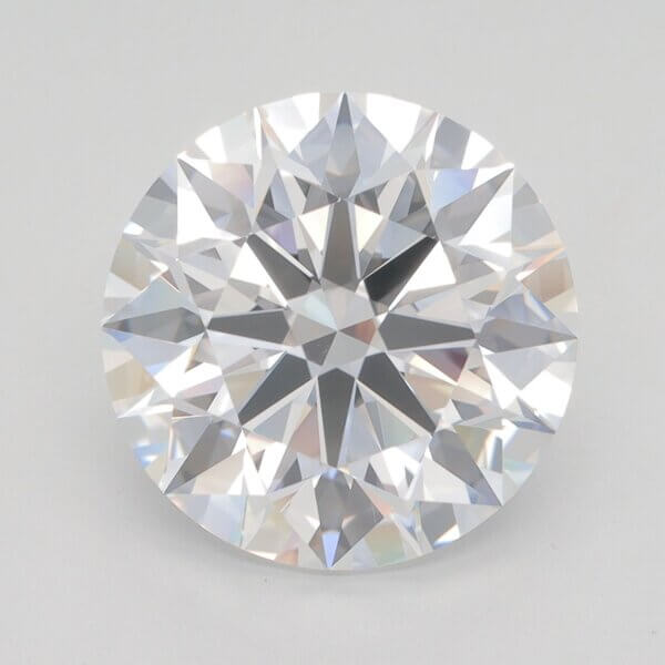 6.33 Carat Round Brilliant Lab-Grown Diamond