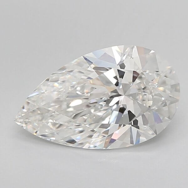 3.54 Carat Pear Lab-Grown Diamond