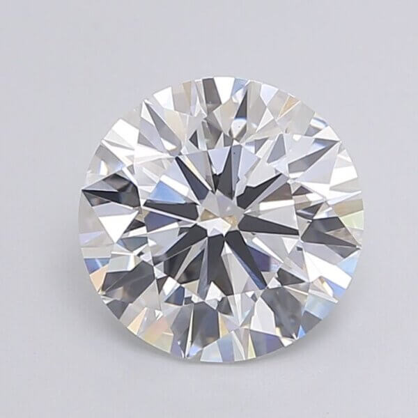 3.89 Carat Round Brilliant Lab-Grown Diamond