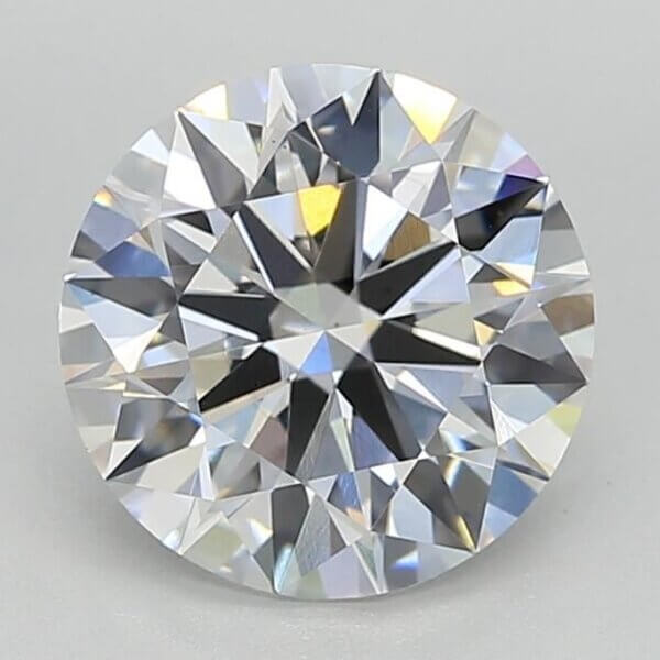 2.82 Carat Round Brilliant Lab-Grown Diamond