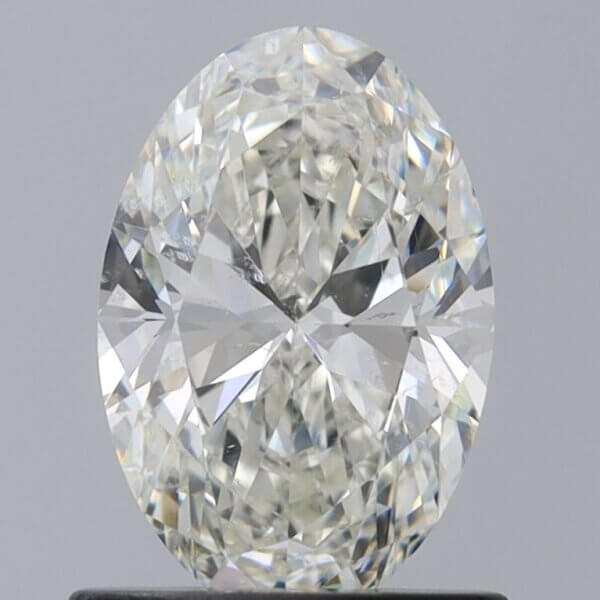 0.9 Carat Oval Natural Diamond