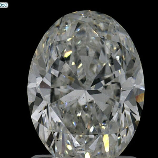 1.7 Carat Oval Natural Diamond