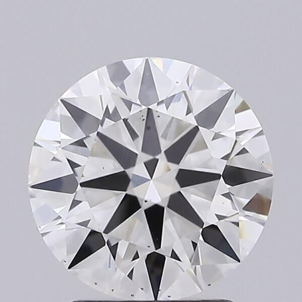 2.43 Carat Round Brilliant Lab-Grown Diamond