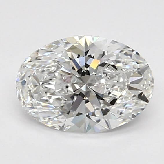 1.11 Carat Oval Lab-Grown Diamond