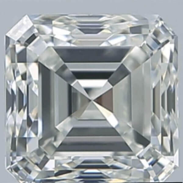 3.69 Carat Asscher Lab-Grown Diamond