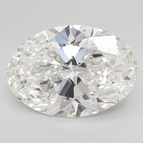 4.13 Carat Oval Lab-Grown Diamond