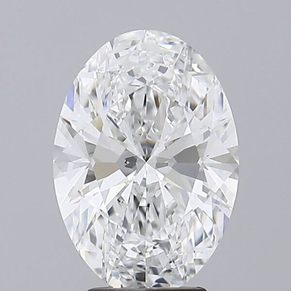 4.02 Carat Oval Lab-Grown Diamond