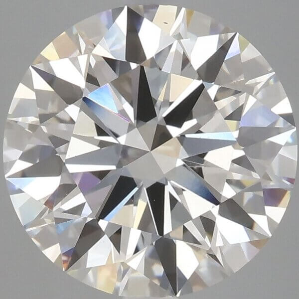 4.58 Carat Round Brilliant Lab-Grown Diamond
