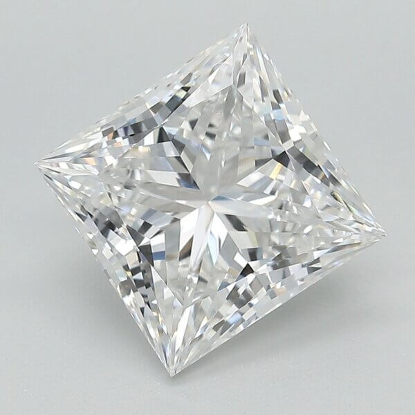5.01 Carat Princess Cut Lab-Grown Diamond