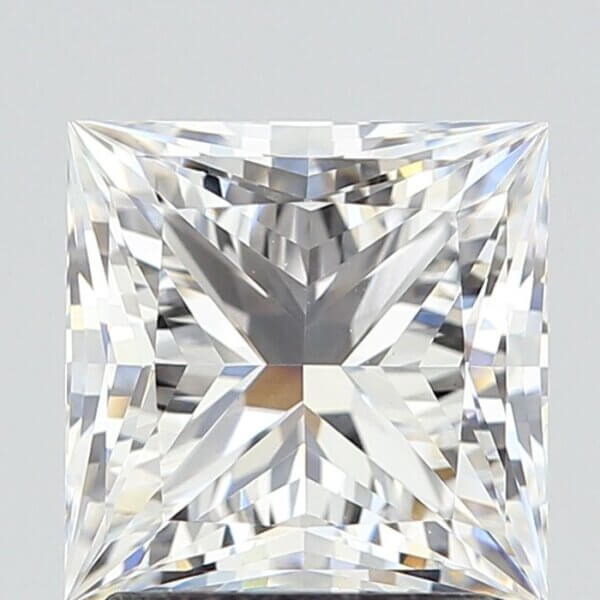 2.0 Carat Princess Cut Lab-Grown Diamond
