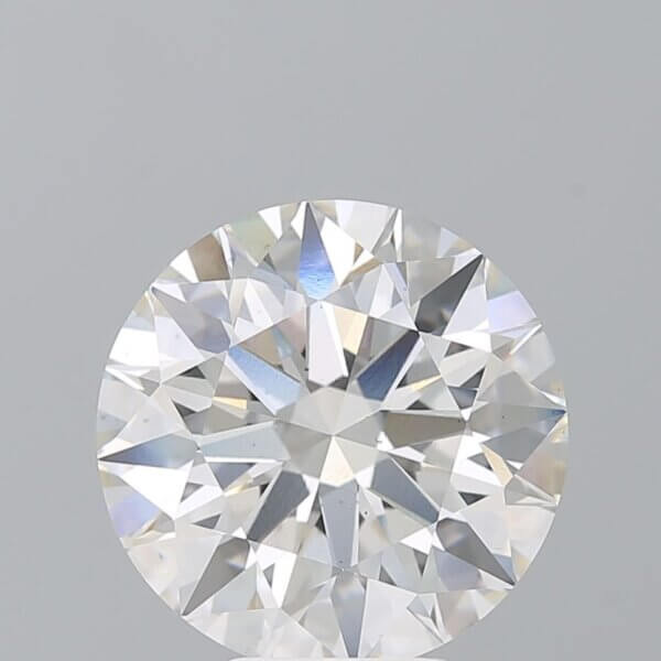 6.19 Carat Round Brilliant Lab-Grown Diamond