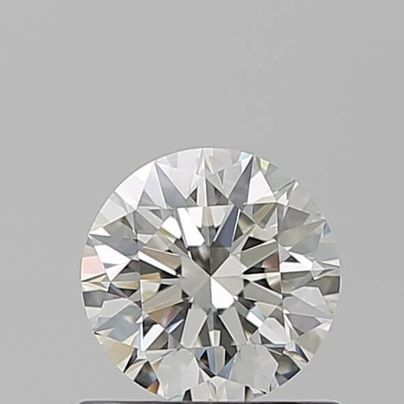 0.76 Carat Round Brilliant Natural Diamond