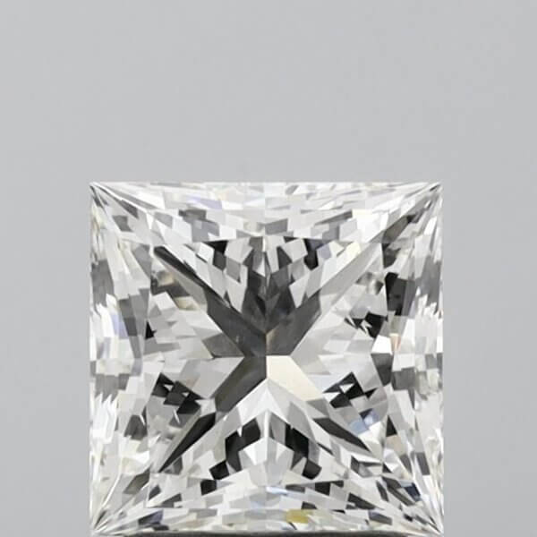 3.03 Carat Princess Cut Lab-Grown Diamond