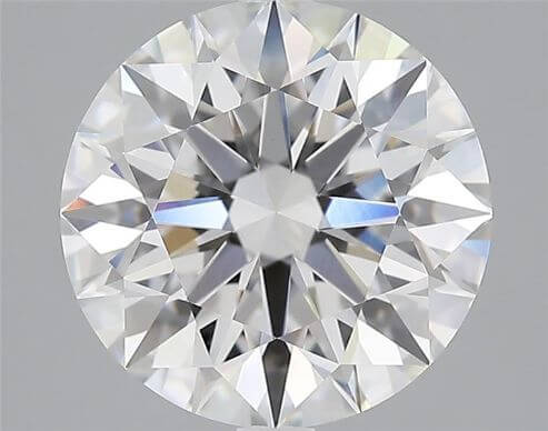 3.67 Carat Round Brilliant Lab-Grown Diamond