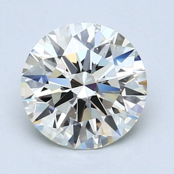 1.64 Carat Round Brilliant Natural Diamond