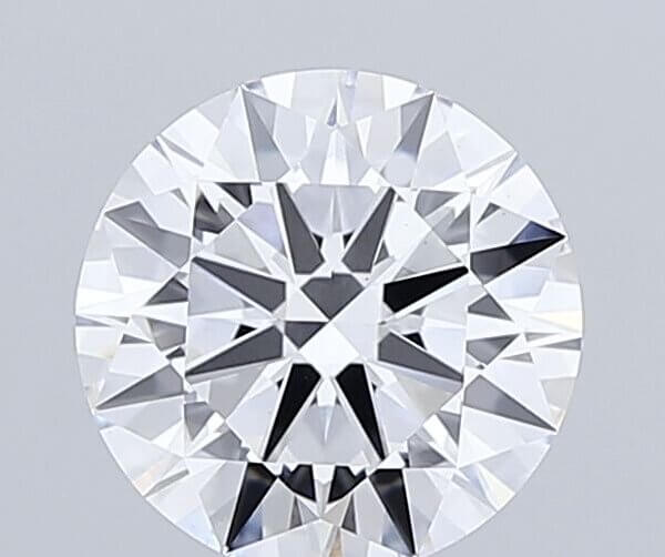 5.52 Carat Round Brilliant Lab-Grown Diamond