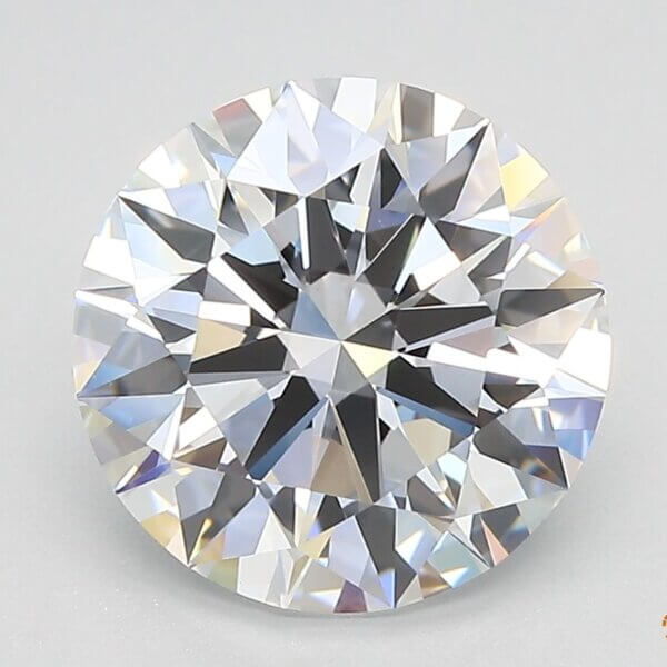 3.46 Carat Round Brilliant Lab-Grown Diamond