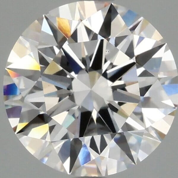 2.96 Carat Round Brilliant Lab-Grown Diamond