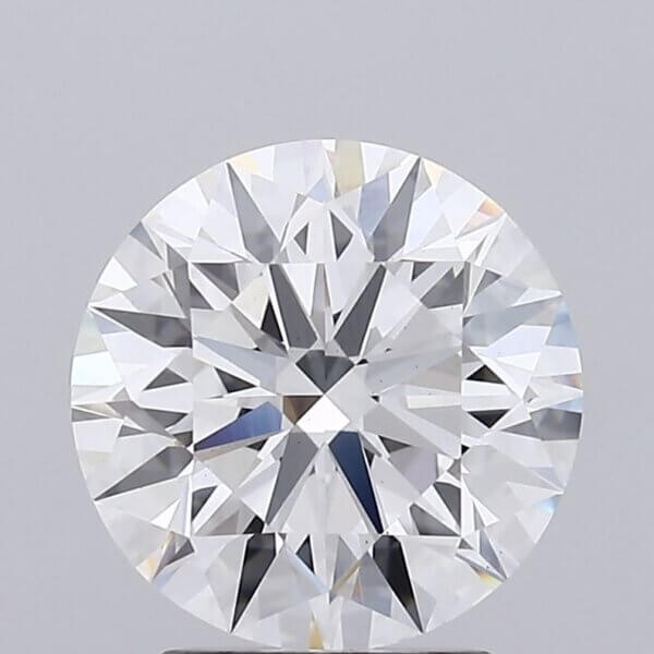 2.62 Carat Round Brilliant Lab-Grown Diamond