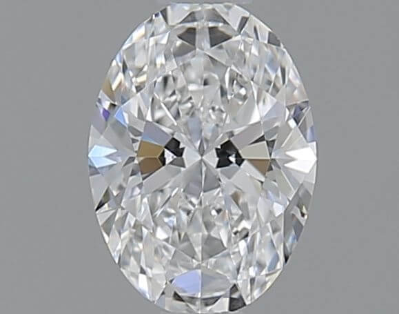 0.56 Carat Oval Natural Diamond