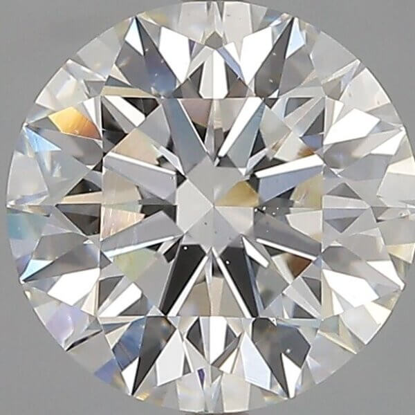2.52 Carat Round Brilliant Natural Diamond