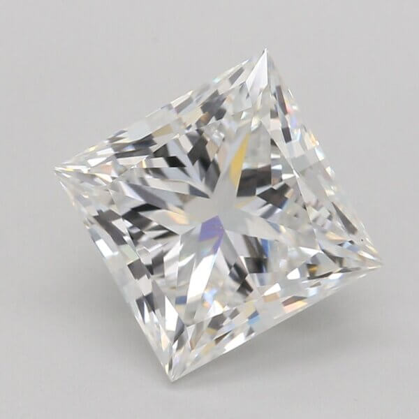 2.04 Carat Princess Cut Lab-Grown Diamond