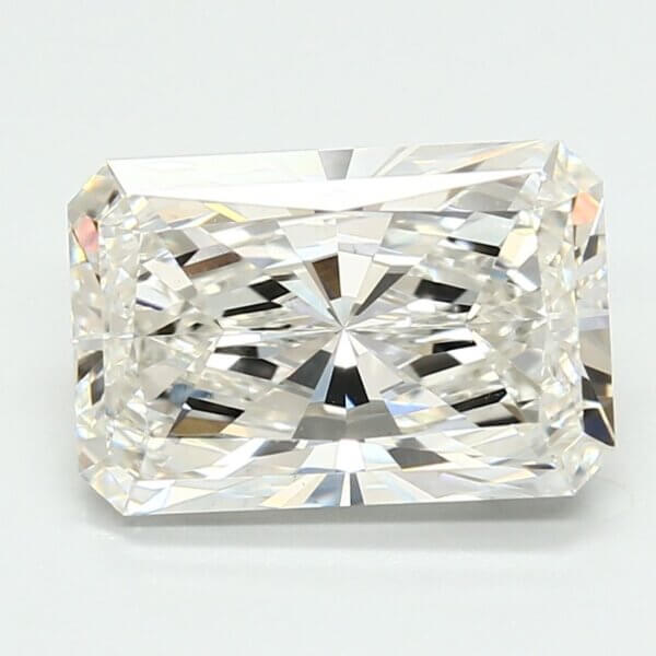 4.47 Carat Radiant Lab-Grown Diamond