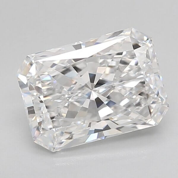 3.16 Carat Radiant Lab-Grown Diamond