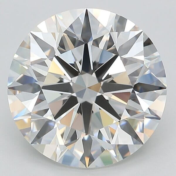 5.76 Carat Round Brilliant Lab-Grown Diamond