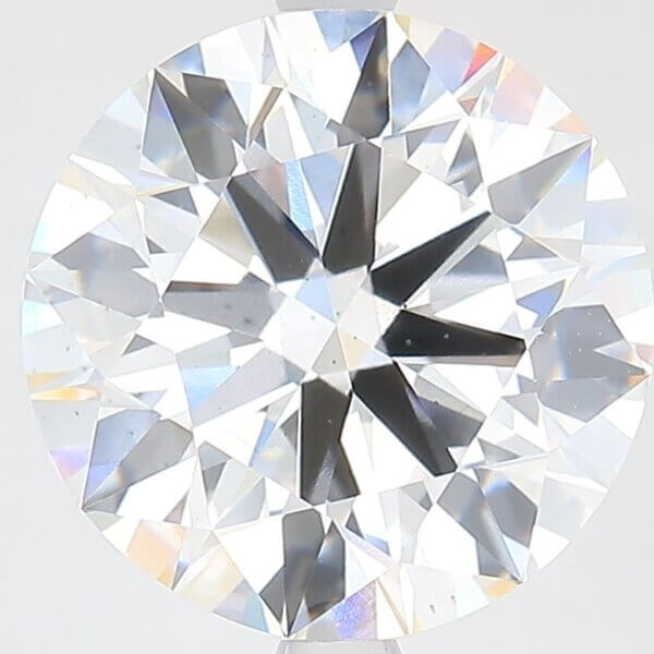 5.17 Carat Round Brilliant Lab-Grown Diamond