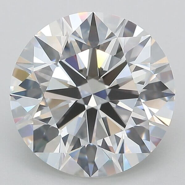 5.84 Carat Round Brilliant Lab-Grown Diamond