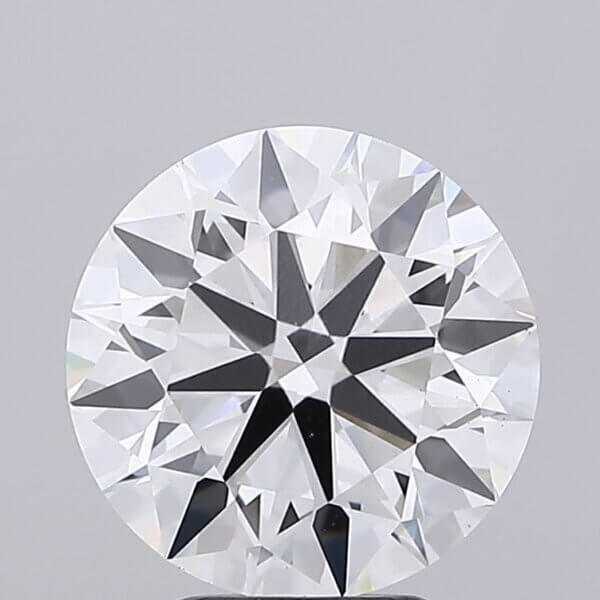 3.94 Carat Round Brilliant Lab-Grown Diamond