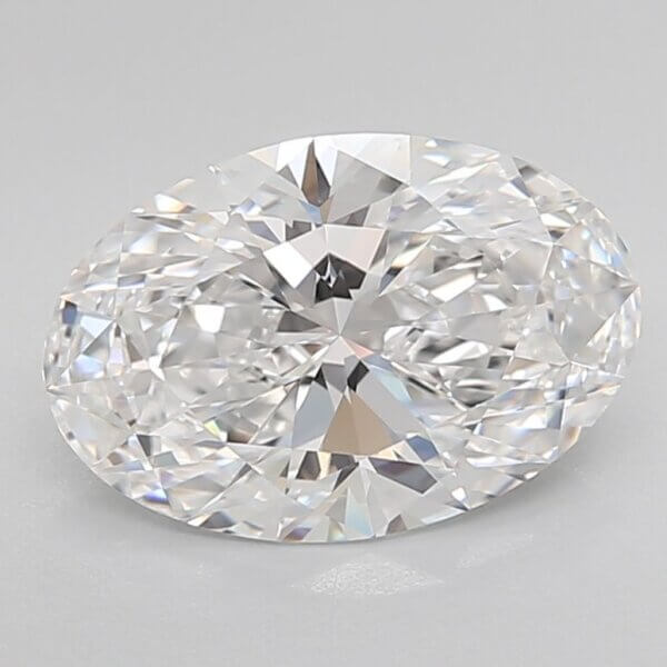 2.81 Carat Oval Lab-Grown Diamond