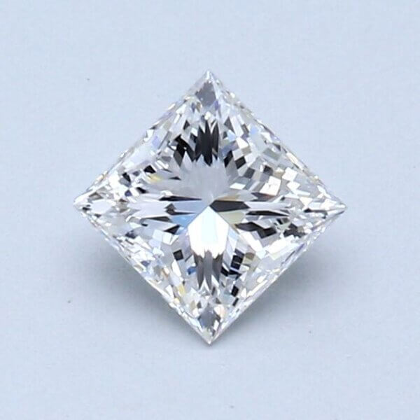 0.6 Carat Princess Cut Natural Diamond