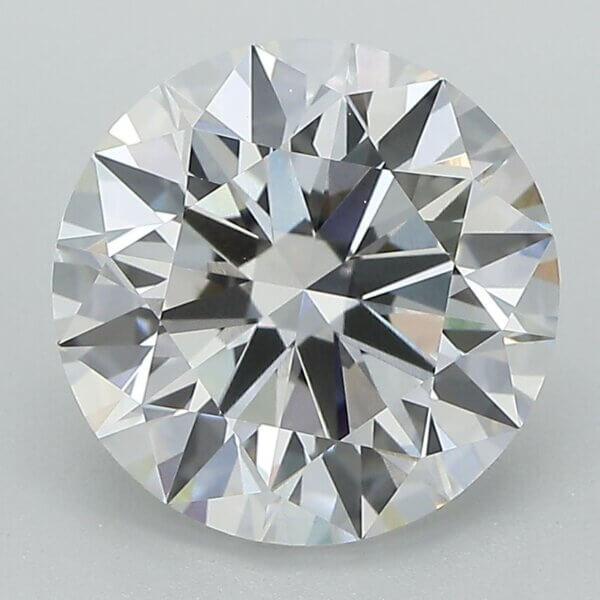 3.66 Carat Round Brilliant Lab-Grown Diamond