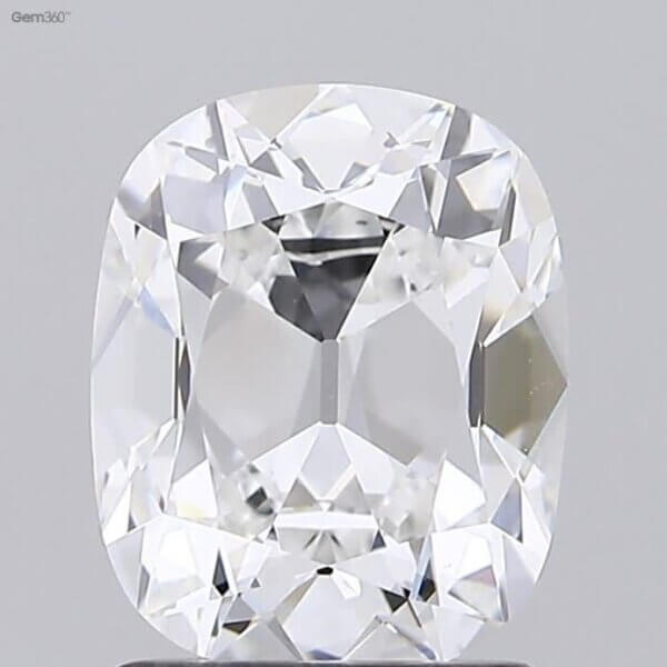 1.53 Carat Cushion Lab-Grown Diamond