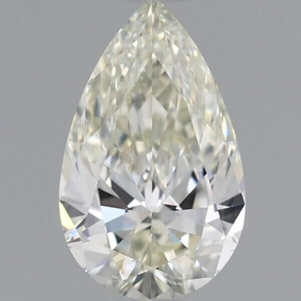 0.59 Carat Pear Natural Diamond