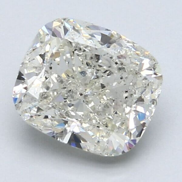 2.5 Carat Cushion Natural Diamond