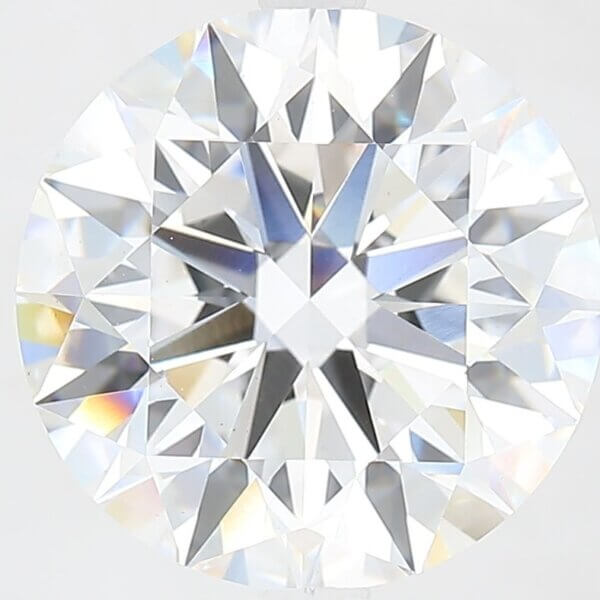 5.78 Carat Round Brilliant Lab-Grown Diamond