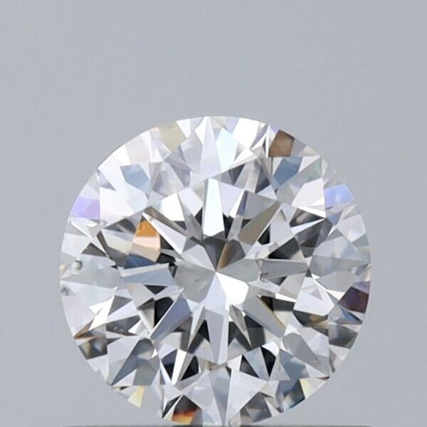 0.75 Carat Round Brilliant Natural Diamond
