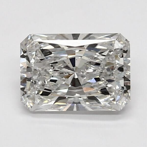 1.57 Carat Radiant Lab-Grown Diamond