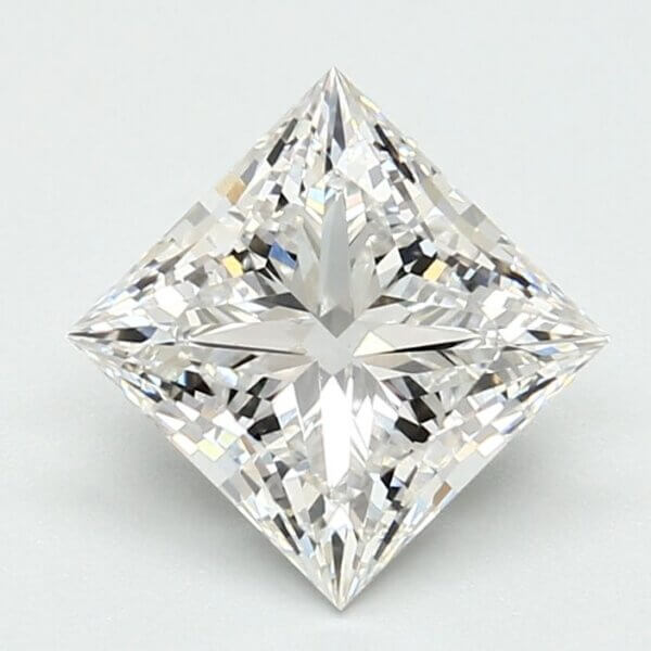 1.78 Carat Princess Cut Lab-Grown Diamond