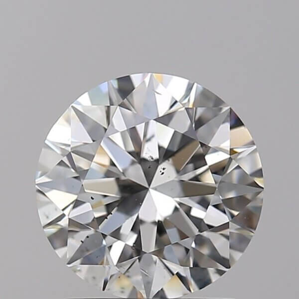 1.71 Carat Round Brilliant Natural Diamond