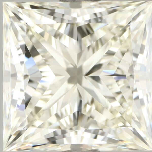 3.01 Carat Princess Cut Natural Diamond