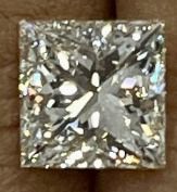 2.0 Carat Princess Cut Natural Diamond