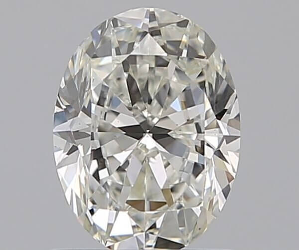 0.9 Carat Oval Natural Diamond
