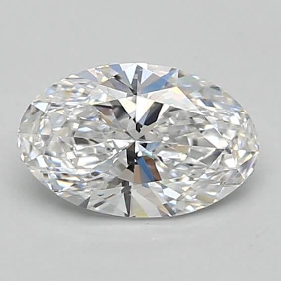 0.6 Carat Oval Lab-Grown Diamond