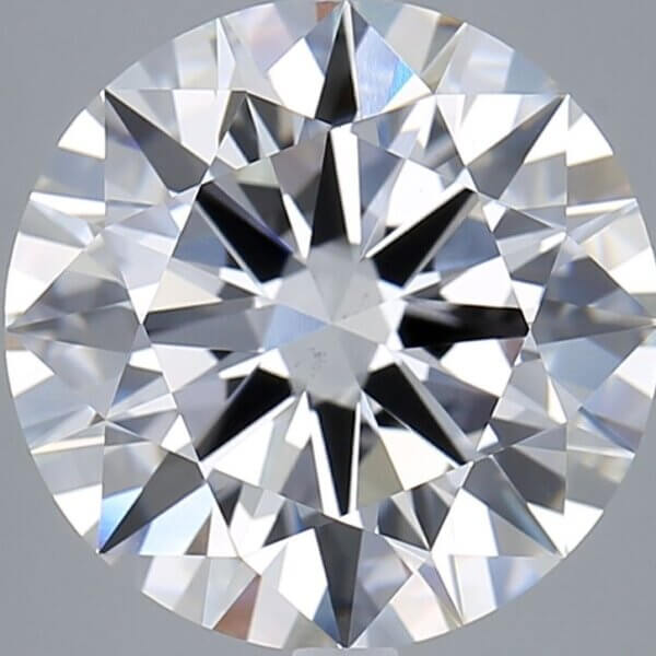 6.13 Carat Round Brilliant Lab-Grown Diamond